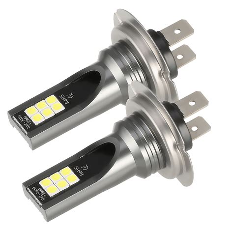 H7 Led Headlight Bulbs Conversion Kit 55w 8000lm 6000k Hilow Beam