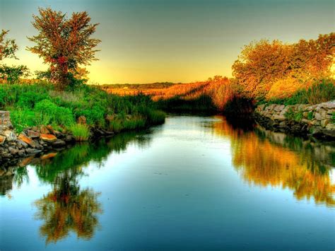 Wallpaper Nature River Basty Wallpaper