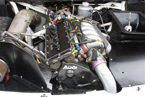 Only the silhouette of the audi 90 quattro was retained: Audi 90 Quattro IMSA GTO 5 cylinder 2.2 litre 709 bhp ...