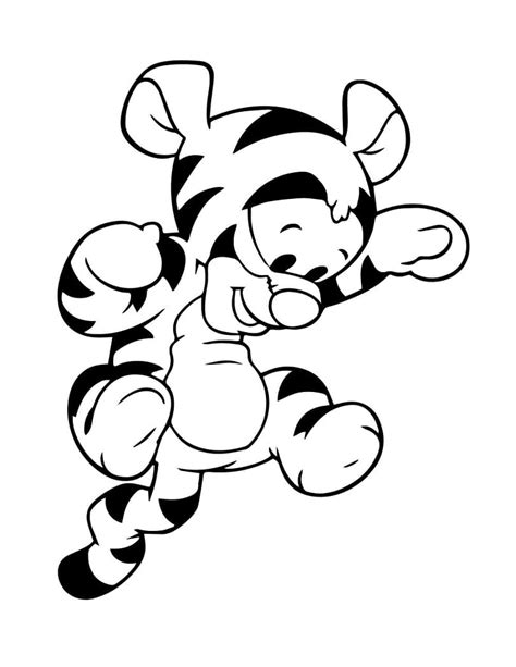Baby Tigger Coloring Page Download Print Or Color Online For Free
