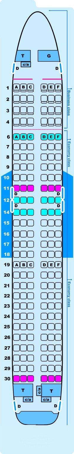 Seat Map Airbus A320 200 Air France Best Seats In Plane Photos
