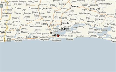 6° 27' 11 north, 3° 23' 45 east. Lagos Location Guide