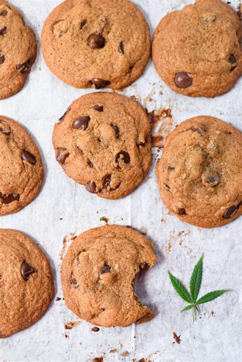 Simple Delicious Cannabis Chocolate Chip Cookies Emily Kyle Nutrition