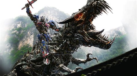 Optimus Prime On Dinobot Hd Movies 4k Wallpapers Images Backgrounds