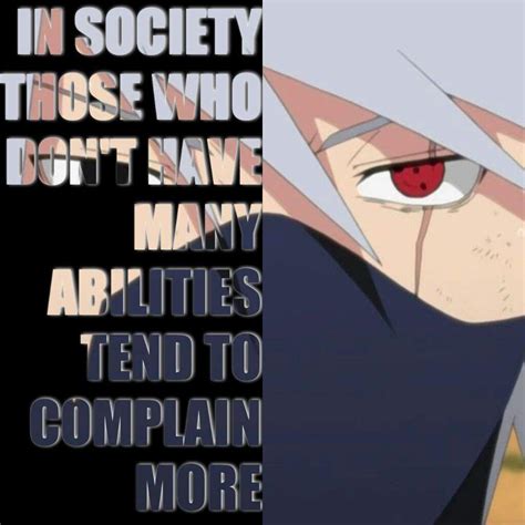 Kakashi Quote Edit Naruto Amino