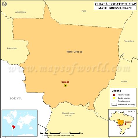 Compare A Localização Das Cidades De Vitória E Cuiabá