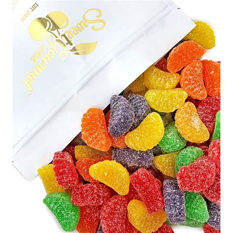 Sweetgourmet Jelly Assorted Fruit Slices Bulk Candy 3 Pounds
