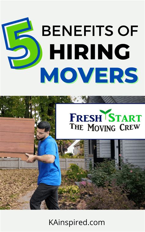 5 Benefits Of Hiring A Moving Company Kainspired