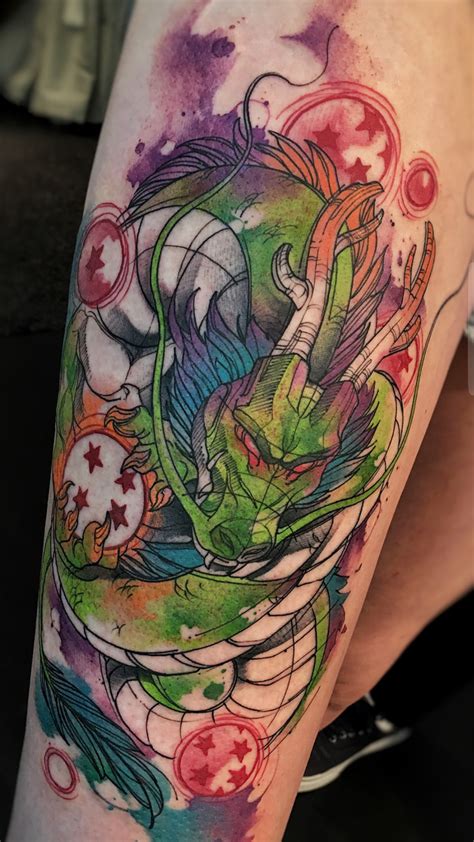 This way you don't have to wait and collect the dragon balls all over again. Shenron Dbz Tattoo Designs - Best Tattoo Ideas