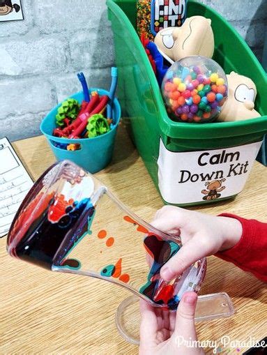 Calm Down Kit Ideas For The Elementary Classroom Calm Down Kit Calm