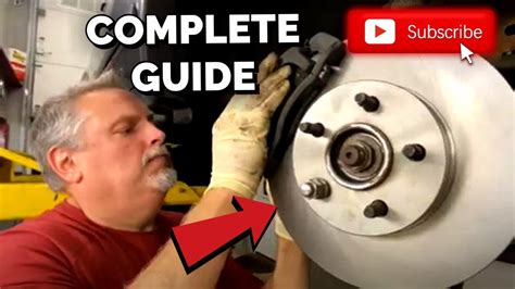How To Change Brake Pads Rotors 1998 2012 Ford Ranger Youtube