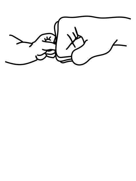 Baby Fist Pump Svg