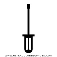 Colour wiha screwdrivers colouring page. Tool Box Coloring Page - Ultra Coloring Pages