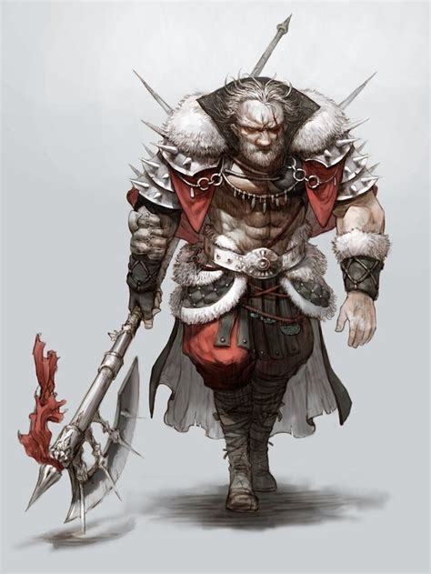 Artstation Warrior Kyoung Hwan Kim Concept Art Characters