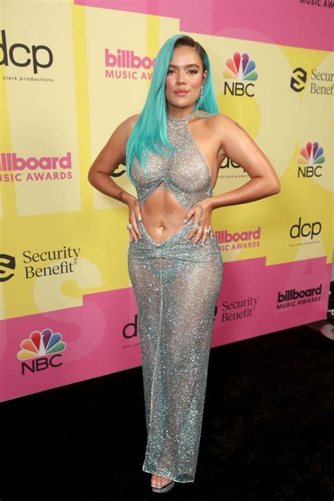 Karol G Dazzles On The Carpet At The Billboard Awards With This Revealing Design Mind Life Tv