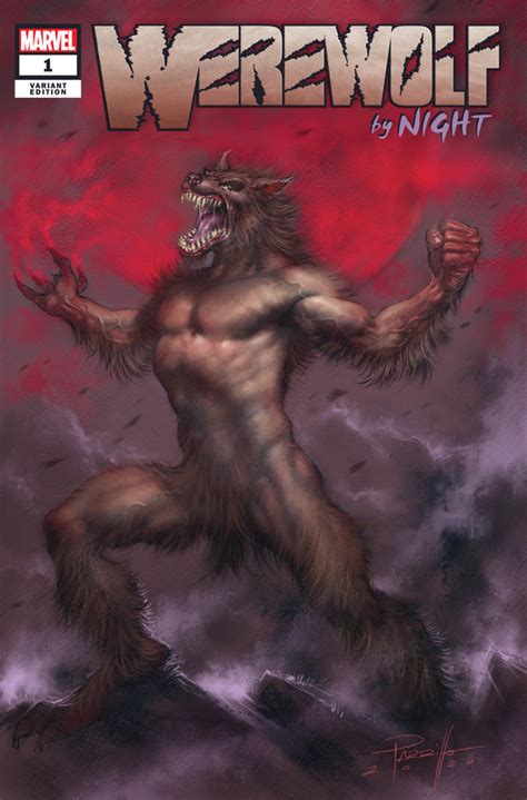 Werewolf By Night 1 Of 4 Ck Exclusive Lucio Parrillo Comic Kingdom Creative