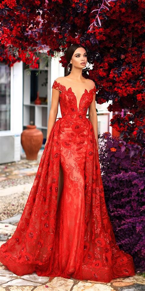 2023 Red Wedding Dress Meaning 30 Styles 👗👰