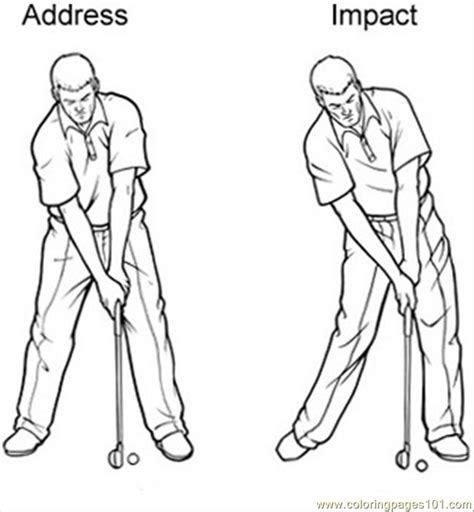 Golf coloring pages woody woodpecker play golf coloring… continue reading →. Golf Swing Sequence Coloring Page - Free Golf Coloring ...