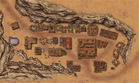 A Cozy Villa Map Created With My Battle Map Tool Dndmaps