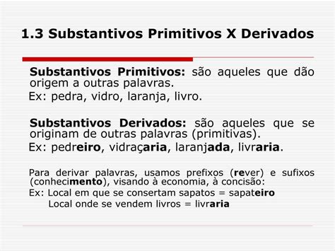 Substantivos Derivados De Laranja