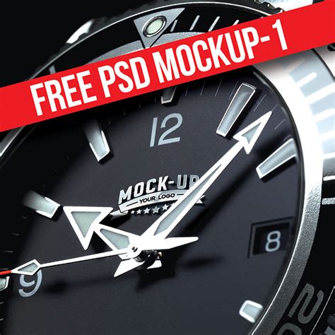 Download Free Watch Dial Mockup | Psdblast