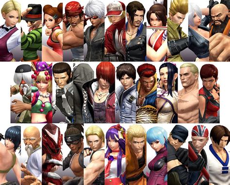 The King Of Fighters Xiv Revelados Os 24 Personagens Jogáveis Nos