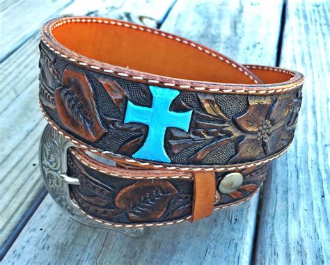 Eligible for free shipping and free returns. Buy Handmade Custom Western Floral Belt Hand Carved In Usa ...