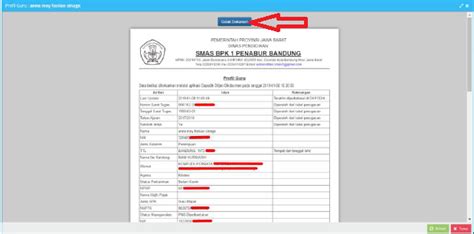 Selama ini saya hanya cetak surat mutasi. Cara Mencetak Informasi Individu Guru di Dapodik ...