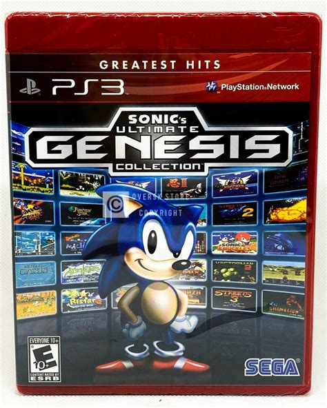 Sonics Ultimate Genesis Collection Ps3 Brand New Factory Sealed