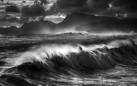 Black And White Wave Wallpapers Top Free Black And White Wave