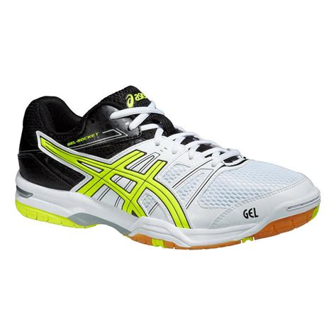 Maybe you would like to learn more about one of these? Asics Mens GEL-Rocket 7 Indoor Court Shoes - White/Black ...