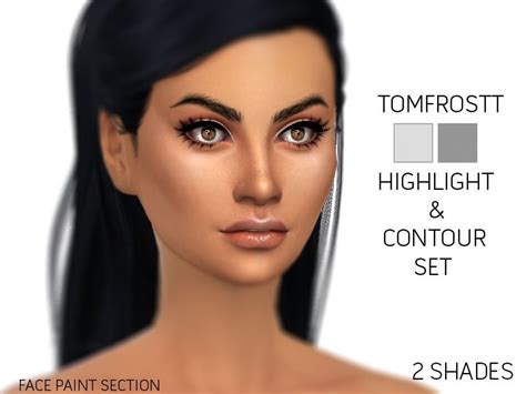 Sims 4 Makeup Contouring And Highlighting Sims Sims 4