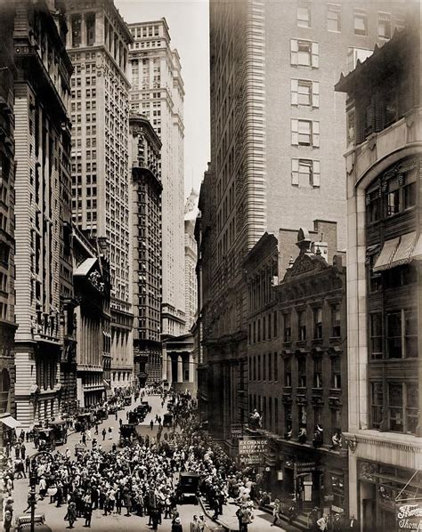 New York Curb Exchange In 1916 In 1921 Photograph By Everett New
