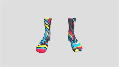 Socks 3d Model By Ashuthakur 04eb850 Sketchfab