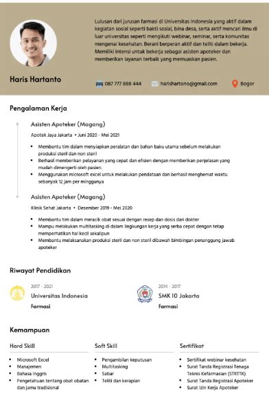 Contoh Cv Lamaran Kerja Lulusan Smk Beserta Cara Membuatnya