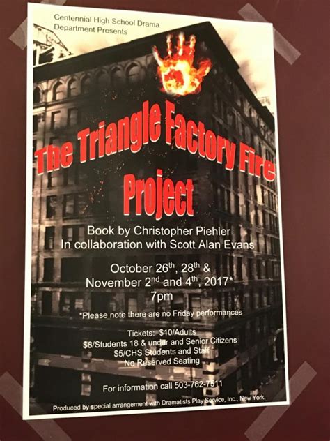 Dont Miss The Triangle Factory Fire Project The Centennial Talon