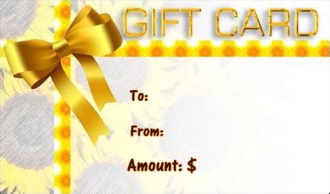Here's what you need to know about upserve gift cards integrates seamlessly with your upserve pos system, so it's quick and easy you can create your own physical gift cards and even receive complimentary design assistance if needed. Sunflower gift certificate