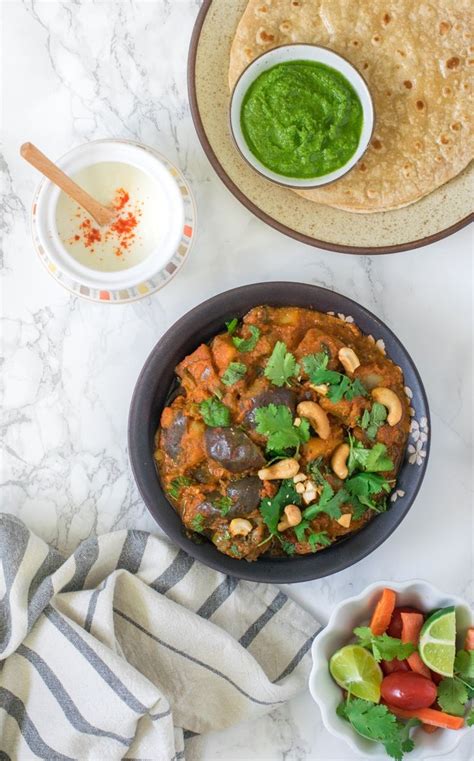Instant Pot Aloo Baingan Masala Potato Eggplant Curry Recipe Vegan