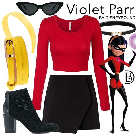 Disney Bound Violet Parr Disney Bound Outfits Casual Disney Themed Outfits Cute Disney