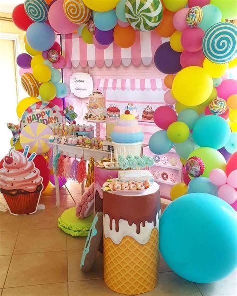 Candyland Birthday Party Ideas Photo 6 Of 16 Candy Birthday Party