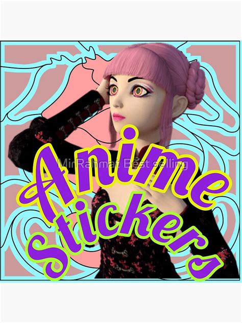 Anime Stickers Anime Stickers Anime Stickers Anime Stickers Poster