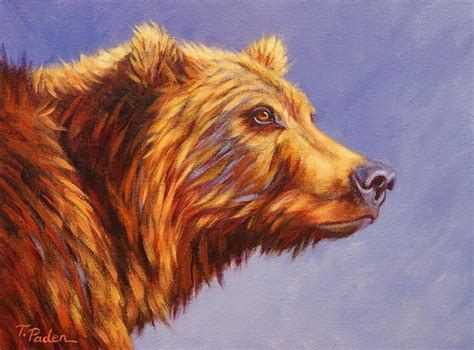 Ms Grizz By Theresa Paden Bear Paintings Wildlife Art Brown Bear Art