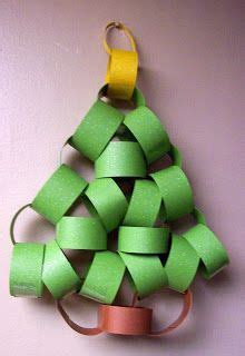Maybe you would like to learn more about one of these? christmas tree by paper ring | Childrens ministry ...