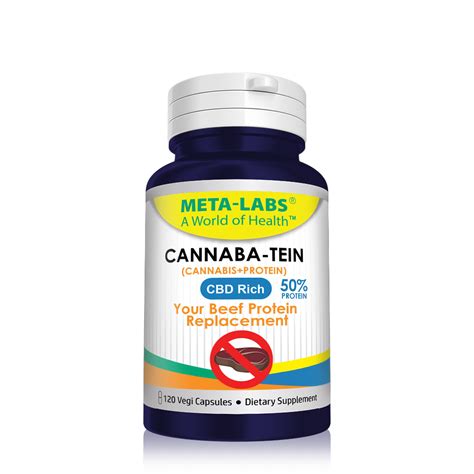 Cannaba Tein 120 Ct Cbd Rich This Product Contains Zero 0 Thc
