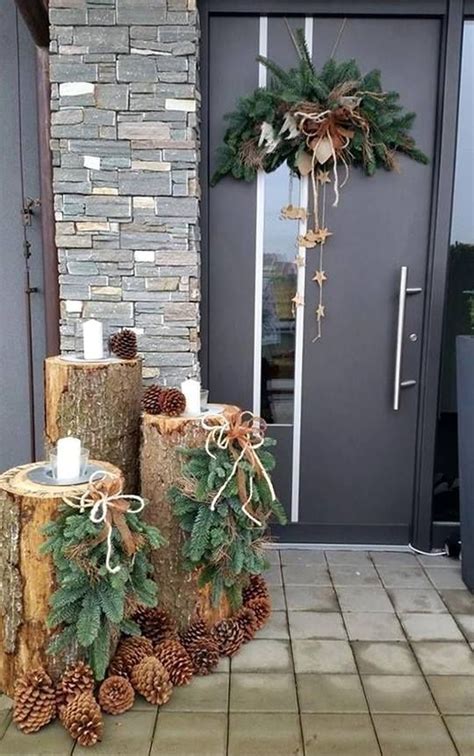40 Popular Outdoor Decor Ideas For This Winter Homyhomee Decoração