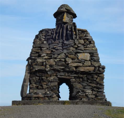 The Tall Troll Sculpture At Arnarstapi On Snæfellsnes Western Iceland