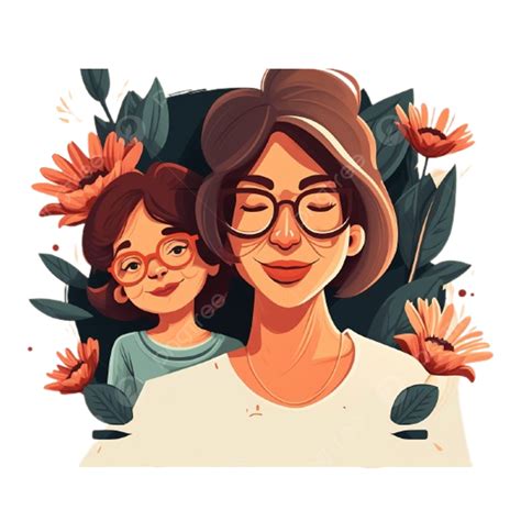 Mothers Day Mother S Day Mother Daughter Avatar Png Transparent