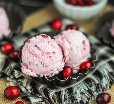 Cranberry Ice Cream Dessert Bullet Recipes Dessert Bullet Ice Cream