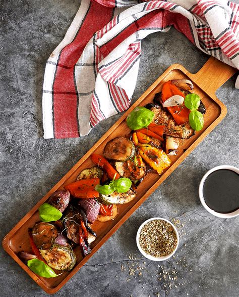 Balsamic Mediterranean Roasted Vegetables Recipe Feed Your Sole