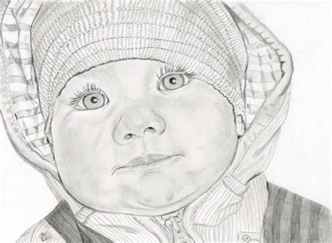 How To Draw The Face Of A Baby Taim1947 Tair1941
